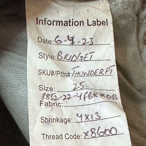 DL1961 Bridget Boot High Rise Instasculpt in Thunderbird Size 25 - Picture 7 of 9